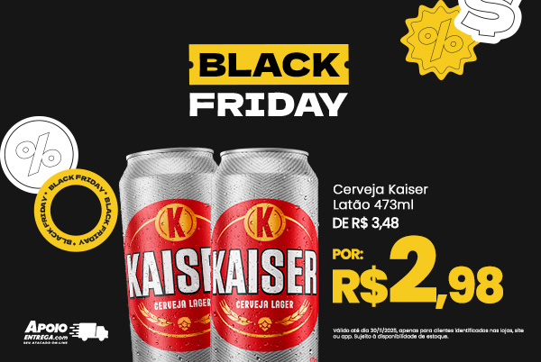 Cerveja Kaiser Latão 473ml 30/11
